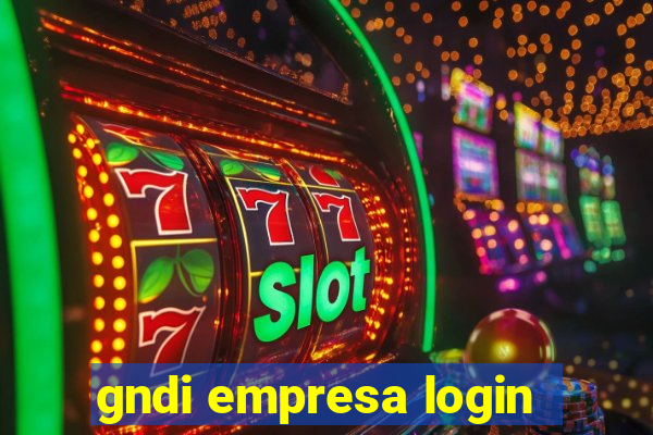 gndi empresa login